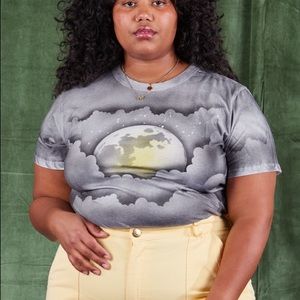 Big Bud Press moon river airbrush tee xxs